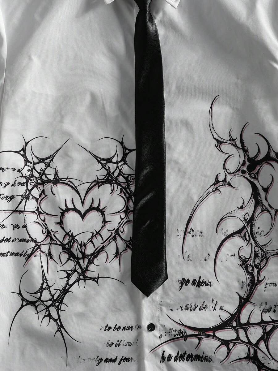 Thorned Heart Button Down Shirt