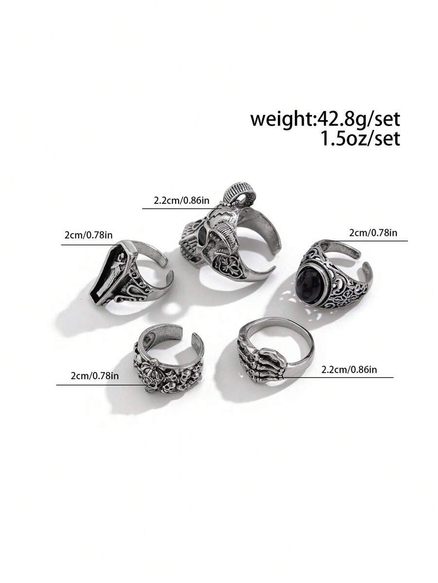 Sigil of Chaos Ring Set (5 pcs)