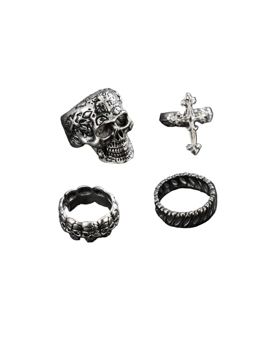 The Wrath Ring Set (4 pcs)