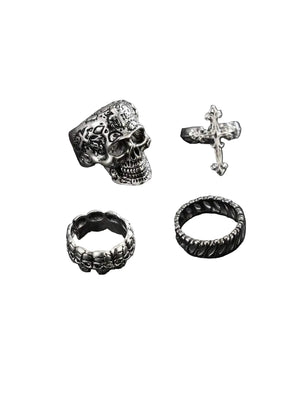 The Wrath Ring Set (4 pcs)