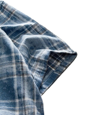 Glitch Plaid '95 Button Down Shirt