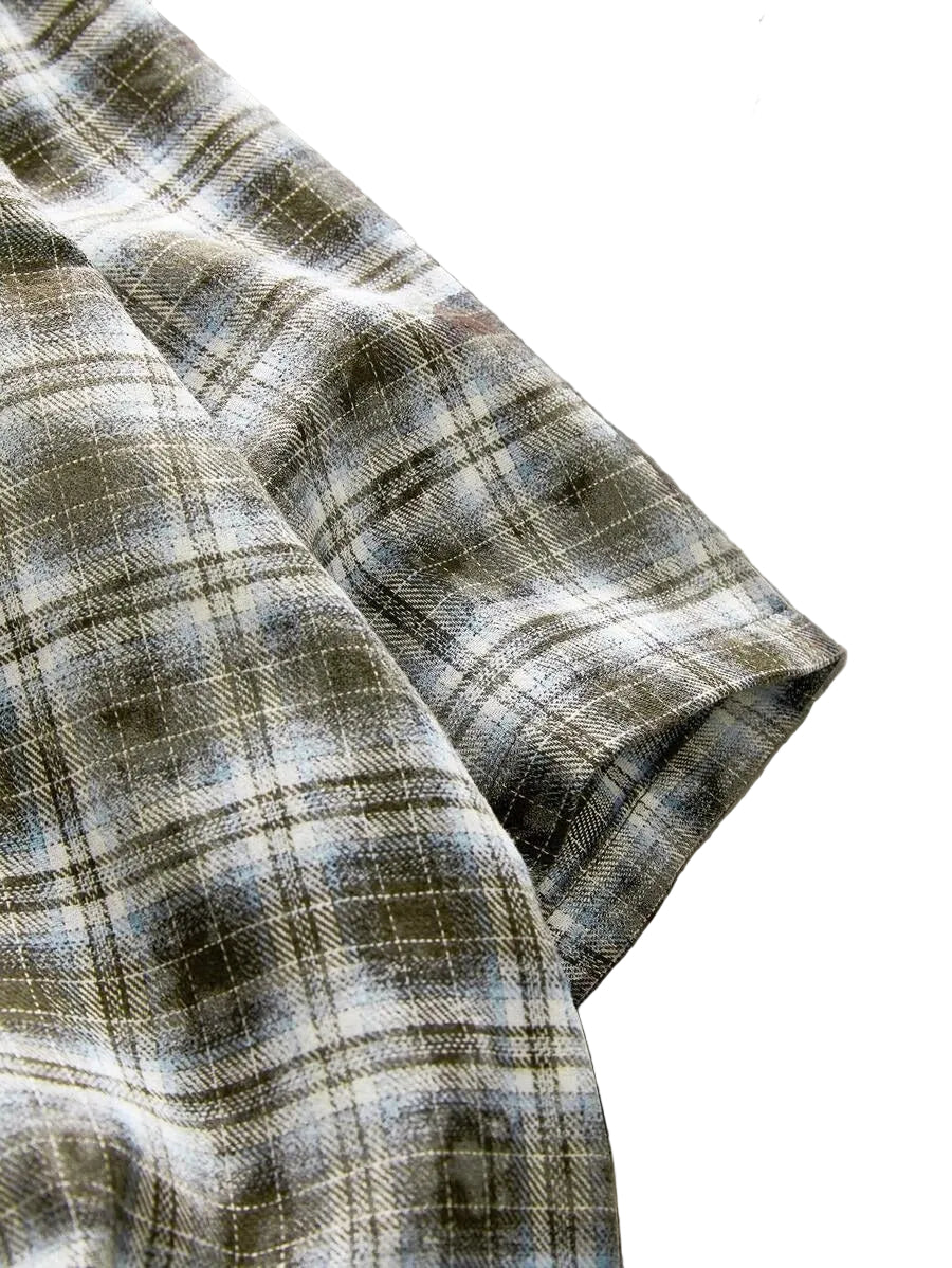 Moss Glitch '95 Button Down Shirt