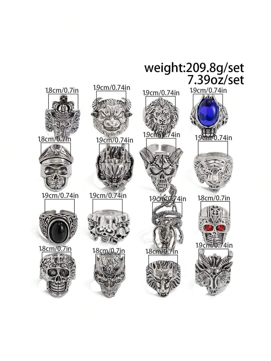 The Cult Manifest Ring Set