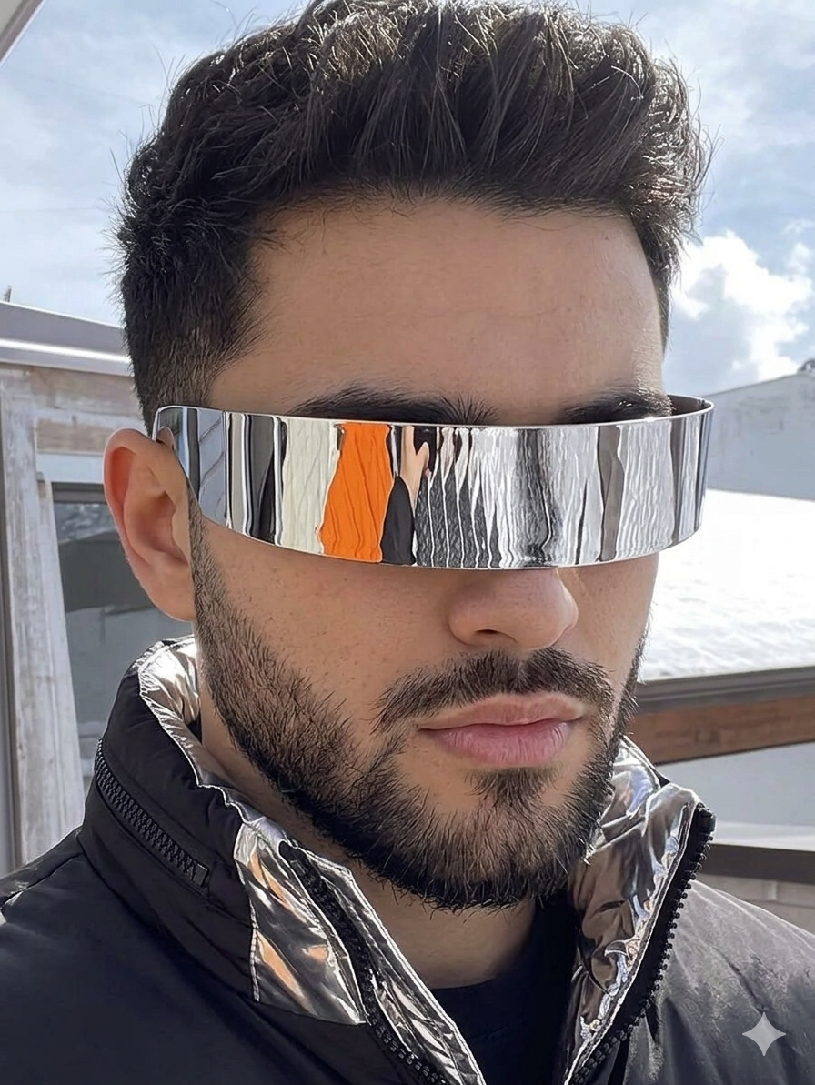 Futuristic CyberPunk Glasses