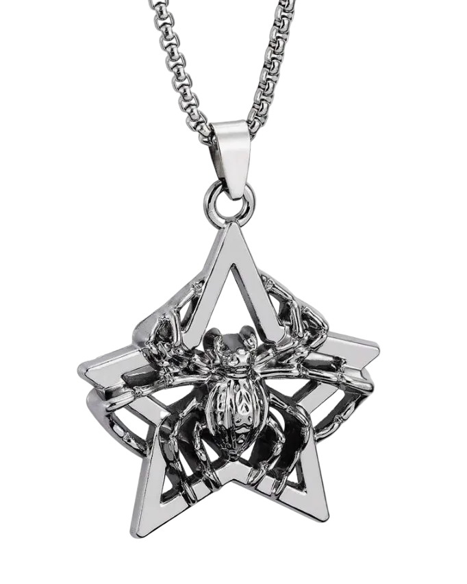Cyber-Widow Star Pendants
