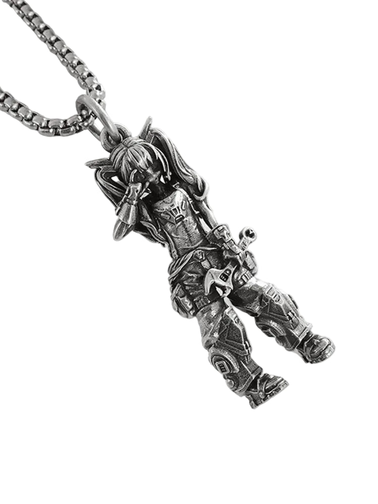 Motor Girl Pendant
