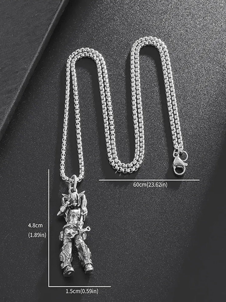 Motor Girl Pendant
